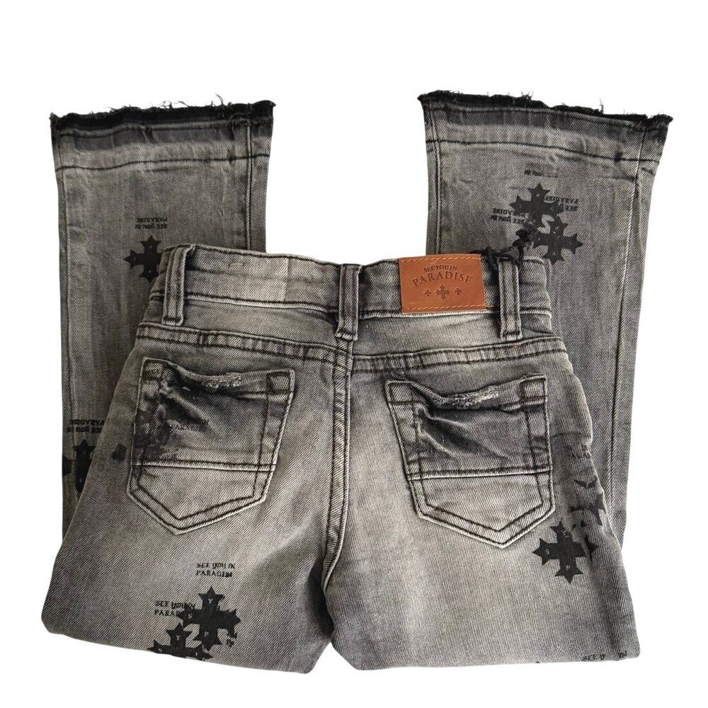 NWT Jordan Craig GIRLS SEE YOU IN PARADISE denim jean size 2 - Picture 13 of 13